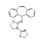 N-[3-(4,5-二氫-2-噻唑基)噻唑烷-2-亞基]-5H-二苯并[a,d][7]輪烯-5-胺