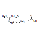 3-氨基-6-(氨甲基)-1,2,4-三嗪-5(4H)-酮乙酸鹽