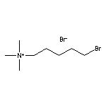 5-溴-N,N,N-三甲基戊烷-1-溴化銨
