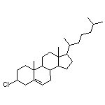 (3S,8S,9S,10R,13R,14S,17R)-3-氯-10,13-二甲基-17-[(R)-6-甲基-2-庚基]-2,3,4,7,8,9,10,11,12,13,14,15,16,17-四氫-1H-環(huán)戊并[a]菲
