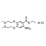 2-氨基-4,5-二(2-甲氧基乙氧基)苯甲酸乙酯鹽酸鹽