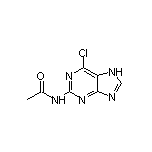 N-(6-Chloro-7H-purin-2-yl)acetamide