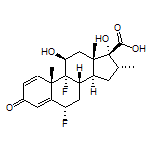 6α,9α-二氟-11β,17α-二羥基-16α-甲基-3-氧代雄甾-1,4-二烯-17β-甲酸