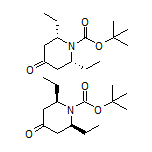 順式-1-Boc-2,6-二乙基-4-氧代哌啶