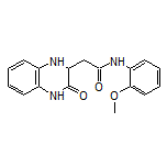 N-(2-甲氧基苯基)-2-(3-氧代-1,2,3,4-四氫-2-喹喔啉基)乙酰胺