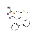 5-[(2-聯(lián)苯基氧基)甲基]-4-(2-甲氧基乙基)-4H-1,2,4-三唑-3-硫醇