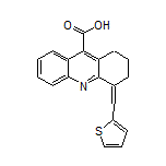 4-(噻吩-2-基亞甲基)-1,2,3,4-四氫吖啶-9-甲酸