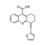 4-(呋喃-2-基亞甲基)-1,2,3,4-四氫吖啶-9-甲酸