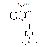 4-[4-(二乙氨基)亞芐基]-1,2,3,4-四氫吖啶-9-甲酸