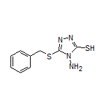 4-氨基-5-(芐硫基)-4H-1,2,4-三唑-3-硫醇