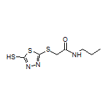 2-[(5-巰基-1,3,4-噻二唑-2-基)硫基]-N-丙基乙酰胺