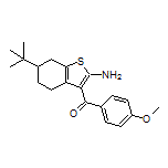 [2-氨基-6-(叔丁基)-4,5,6,7-四氫-3-苯并噻吩基](4-甲氧基苯基)甲酮