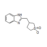 3-[(2-苯并咪唑基)甲基]四氫噻吩-1,1-二氧化物