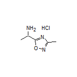 1-(3-甲基-1,2,4-噁二唑-5-基)乙胺鹽酸鹽