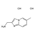 6-甲基咪唑并[1,2-a]吡啶-2-甲胺二鹽酸鹽