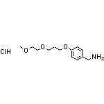 {4-[3-(2-methoxyethoxy)propoxy]phenyl}methanamine hydrochloride