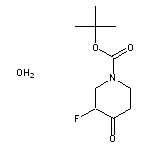 1-Boc-3-氟-4-哌啶酮水合物