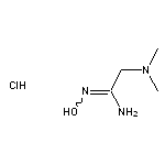2-(二甲基氨基)-N-羥基乙脒鹽酸鹽