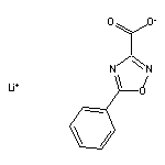 5-苯基-1,2,4-噁二唑-3-甲酸鋰