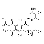 (8S,10S)-1-甲氧基-6,8,11-三羥基-8-(2-羥基乙?；?-10-[[(2R,4S,5S,6S)-4-氨基-5-羥基-6-甲基-2-四氫吡喃基]氧基]-7,8,9,10-四氫并四苯-5,12-二酮