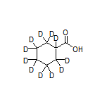 Cyclohexanecarboxylic Acid-D11
