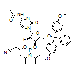 N4-乙?；?5'-O-(4, 4'-二甲氧基三苯甲基)-2'-氟-2'-脫氧胞苷-3'-(2-氰基乙基-N,N-二異丙基)亞磷酰胺