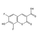 6,8-二氟-7-羥基-2-氧代-2H-苯并吡喃-3-甲酸