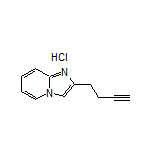 2-(3-丁炔基)咪唑并[1,2-a]吡啶鹽酸鹽