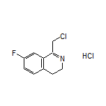 1-(氯甲基)-7-氟-3,4-二氫異喹啉鹽酸鹽