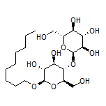 (2R,3R,4S,5S,6R)-2-[[(2R,3S,4R,5R,6R)-4,5-二羥基-2-(羥甲基)-6-(壬基氧基)四氫-2H-吡喃-3-基]氧基]-6-(羥甲基)四氫-2H-吡喃-3,4,5-三醇