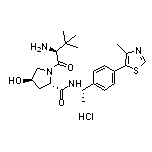 (2S,4R)-1-[(S)-2-氨基-3,3-二甲基丁?；鵠-4-羥基-N-[(S)-1-[4-(4-甲基-5-噻唑基)苯基]乙基]吡咯烷-2-甲酰胺鹽酸鹽