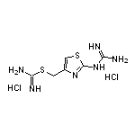 S-[(2-胍基-4-噻唑基)甲基]異硫脲二鹽酸鹽