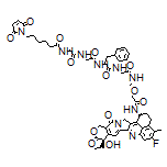 N-[(S)-10-芐基-1-[[(1S,9S)-9-乙基-5-氟-9-羥基-4-甲基-10,13-二氧代-1,2,3,9,10,12,13,15-八氫苯并[de]吡喃并[3’,4’:6,7]吲嗪并[1,2-b]喹啉-1-基]氨基]-1,6,9,12,15-五氧代-3-氧雜-5,8,11,14-四氮雜十六烷-16-基]-6-(2,5-二氧代-2,5-二氫-1H-吡咯-1-基)己酰胺