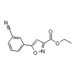 5-(3-氰基苯基)異噁唑-3-甲酸乙酯