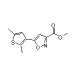 5-(2,5-二甲基-3-噻吩基)異噁唑-3-甲酸甲酯