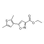 5-(2,5-二甲基-3-噻吩基)異噁唑-3-甲酸乙酯