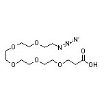 疊氮基-PEG5-酸