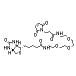 (+)-生物素-PEG3-馬來酰亞胺