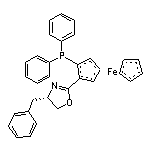 (2R)-1-[(4S)-4,5-二氫-4-苯基甲基-2-噁唑基]-2-(二苯基膦基)二茂鐵