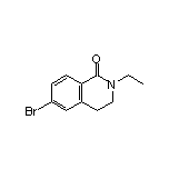 6-溴-2-乙基-3,4-二氫異喹啉-1(2H)-酮