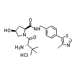 (2S,4S)-1-[(S)-2-氨基-3,3-二甲基丁?；鵠-4-羥基-N-[4-(4-甲基噻唑-5-基)芐基]吡咯烷-2-甲酰胺鹽酸鹽
