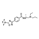 (R)-N-[1-[乙基(丙基)氨基]丙烷-2-基]-4-[5-(三氟甲基)-1,2,4-噁二唑-3-基]苯甲酰胺