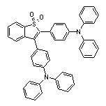 2,3-雙[4-(二苯基氨基)苯基]苯并噻吩-1,1-二氧化物