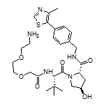 (2S,4R)-1-[(S)-2-[2-[2-(2-氨基乙氧基)乙氧基]乙酰氨基]-3,3-二甲基丁酰基]-4-羥基-N-[4-(4-甲基噻唑-5-基)芐基]吡咯烷-2-甲酰胺