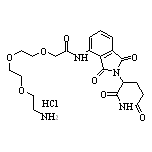2-[2-[2-(2-氨基乙氧基)乙氧基]乙氧基]-N-[2-(2,6-二氧代-3-哌啶基)-1,3-二氧代-4-異吲哚啉基]乙酰胺鹽酸鹽