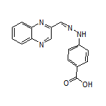 4-[2-(2-喹喔啉基亞甲基)肼基]苯甲酸
