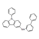 N-(3-聯(lián)苯基)-9-苯基咔唑-3-胺