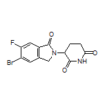 3-(5-溴-6-氟-1-氧代異吲哚啉-2-基)哌啶-2,6-二酮