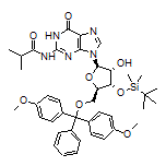 N2-異丁?；?5’-O-(4,4’-二甲氧基三苯甲基)-3’-O-叔丁基二甲基硅基鳥(niǎo)苷