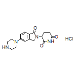 3-[1-氧代-5-(1-哌嗪基)-2-異吲哚啉]哌啶-2,6-二酮鹽酸鹽